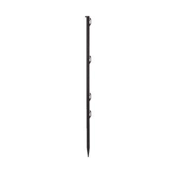 Műanyag Villanypásztor tartóoszlop TRAPPER 72cm  fekete 20db/csomag
