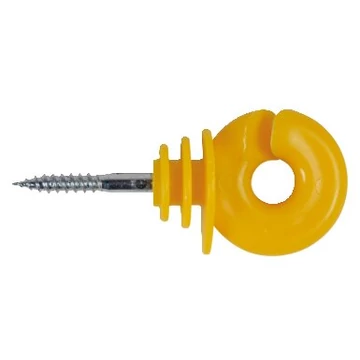 Körszigetelő facsavaros sárga FARMER 50db/cs Körszigetelő facsavaros sárga FARMER 50db/cs
