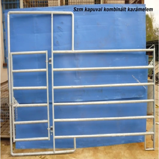 Kapuval kombinált karámelem borjúknak 3,05 méter hosszú