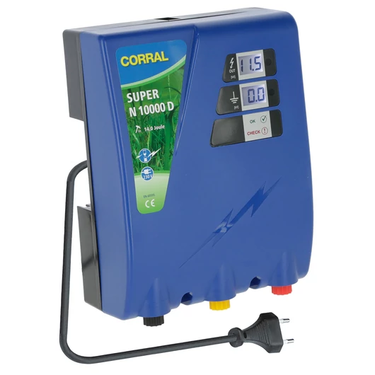 Corral Super N 10000 D villanypásztor készülék, 230V, 14J