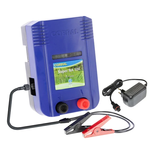 Corral Super NA 100 DUO villanypásztor készülék, 12V/230V, 1.1J