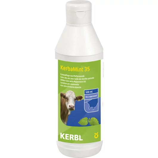 KerbaMINT tőgyápoló krém, borsmenta olajjal, 500 ml