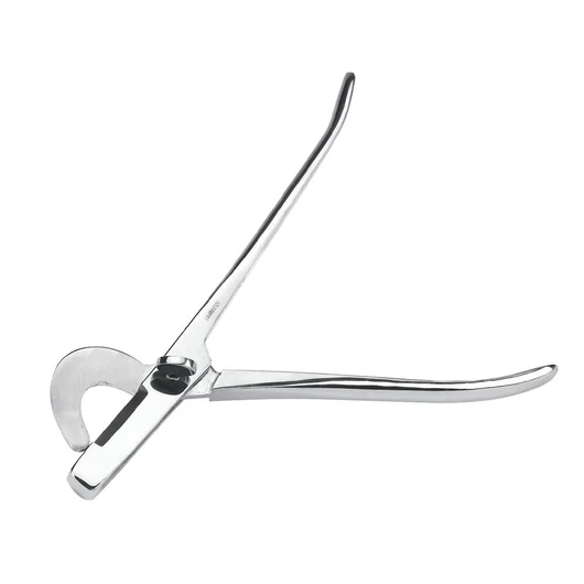 Emasculátor fogó, 19 cm, egyenes