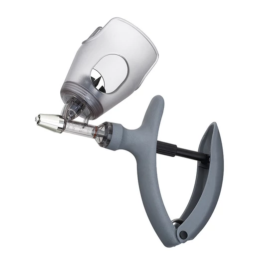 HSW ECO-MATIC tömegoltó, 1 ml, Luer-Lock véggel, üveghez csatlakoztatható