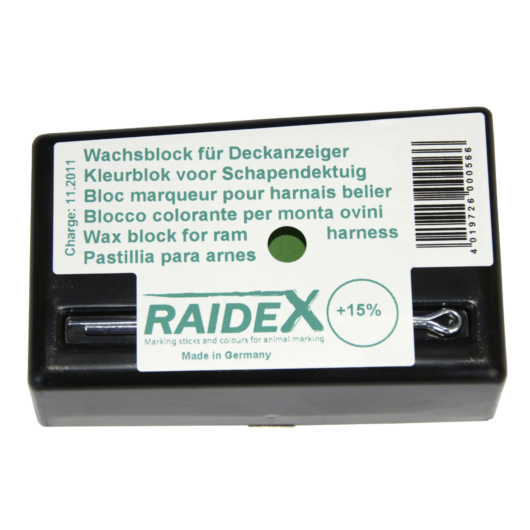 RAIDEX állatjelölő festék, zöld, keresőkos mellénybe