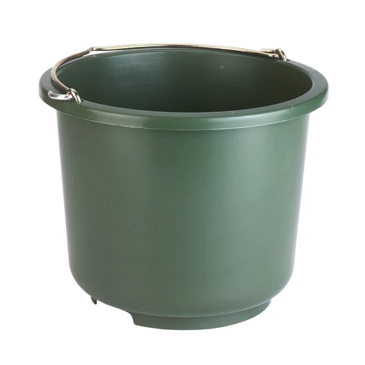 Műanyag vödör füllel, 12 l