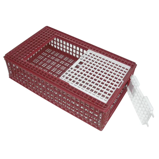 Baromfiszállító ketrec, 95 x 57 x 24 cm, PVC