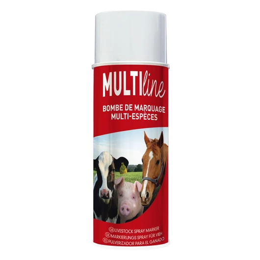 MULTI-LINE Univerzális jelőlőspray 500 ml Többszínű (piros)