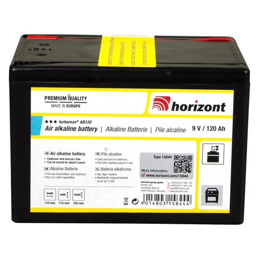 TURBOMAX AB120 szárazelem 9V/120Ah
