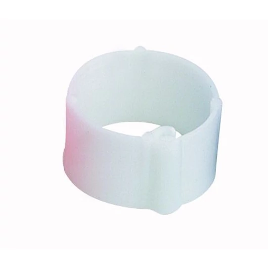 Baromfi jelőlőgyűrű 12 mm fehér 25 db