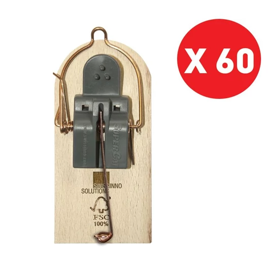 FSC Fa egérfogó 60 x 1